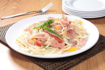 ham pasta