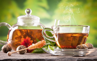 Blooming tea