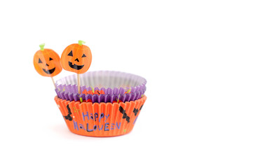 halloween cup cakes