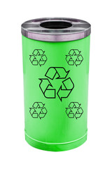 recycle green bin