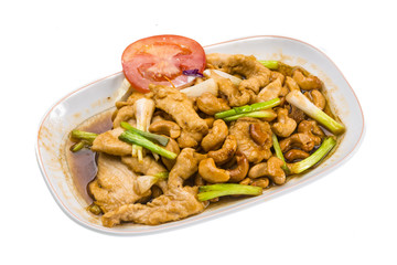 Chicken with cashew