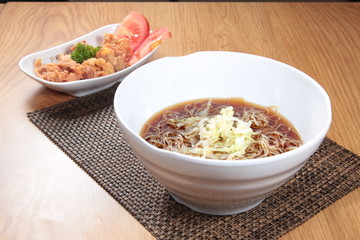 deep fried dish noodles