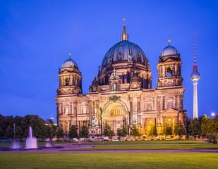 Fototapeta na wymiar Katedra w Berlinie, w Berlinie, Niemcy