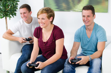 spaß am spielen mit der konsole © Racle Fotodesign