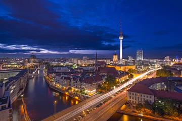 Schilderijen op glas Berlin, Germany Cityscape © SeanPavonePhoto