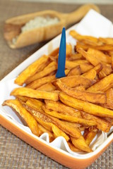 frites de patates douces