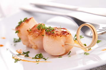 seared scallop