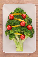 vegetable tree