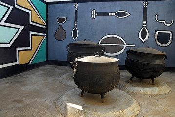 villaggio ndebele sudafrica