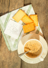 Coffee break for idea