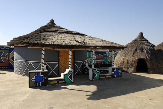 villaggio ndebele sudafrica