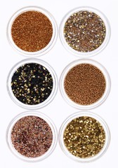 Gold glitter background