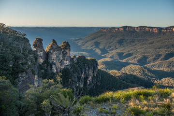 Fototapeta na wymiar Góra niebieski NSW, Australia.