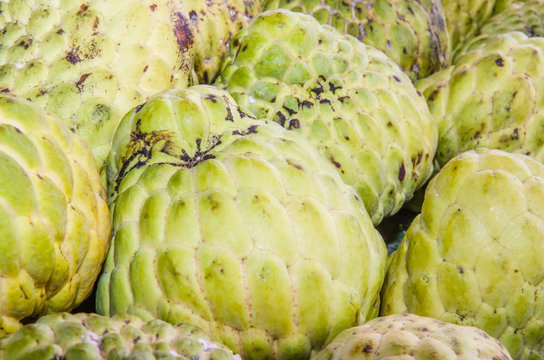 Custard apple background