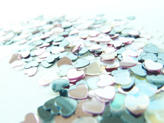 hearts confetti