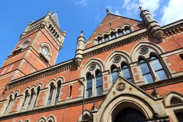 Fototapeta na wymiar Manchester, Wielka Brytania - Minshull Ulica Crown Court