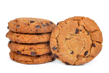 Chocolate Chip Cookie isolated