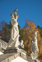 Fototapeta premium antique sculptures