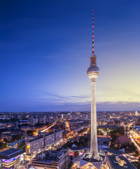 Berlin Cityscape - obrazy, fototapety, plakaty