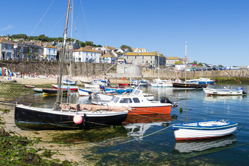 Obraz premium Mousehole Cornwall England UK