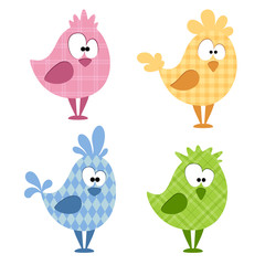 Obraz premium Funny birds