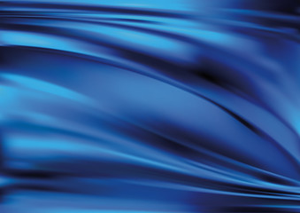 Fototapeta premium Blue silk