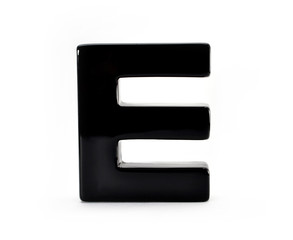 ceramic letter E