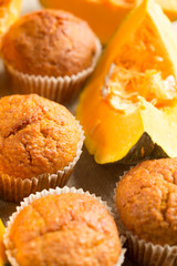 Pumpkin muffins - muffins alla zucca