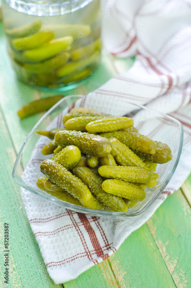 Sticker cucumbers