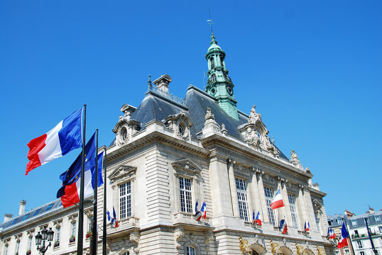 Fototapeta Mairie de Levallois-Perret (92), France