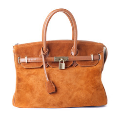 Women handbag isolated over white