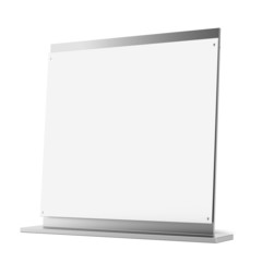 Blank exhibition stand