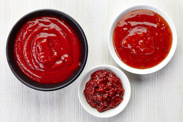 various sauces