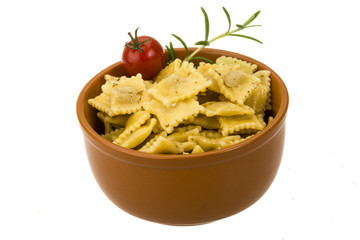 Ravioli with herbs