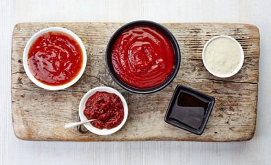 various sauces