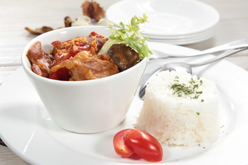 牛肉カレー