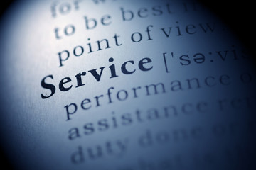 Obraz premium Service