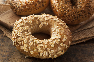 Healthy Organic Whole Grain Bagel