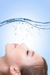 Obraz premium beauty skin care concept