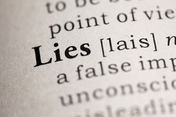 Obraz premium Lies