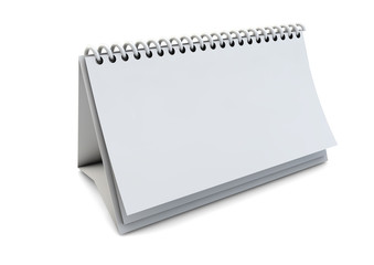 blank paper calendar