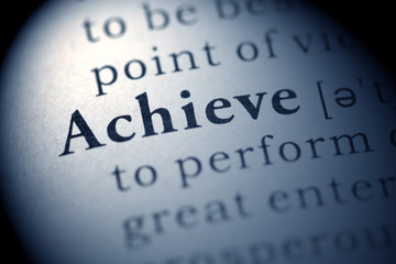 Obraz premium Achieve