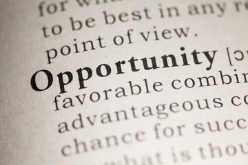 Obraz premium Opportunity