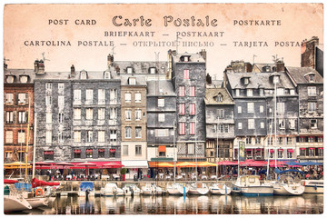 Carte postale ancienne Honfleur