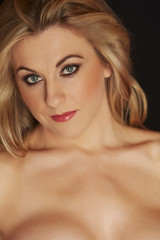 Fototapeta premium Nude Blonde Woman