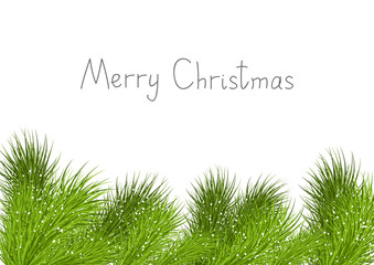 Christmas background with place for text