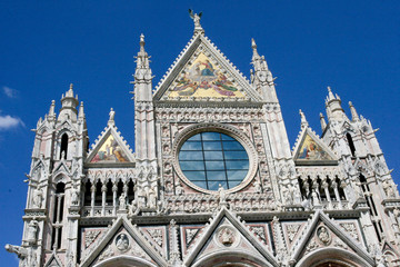 Naklejka premium Cathedral in Sienna