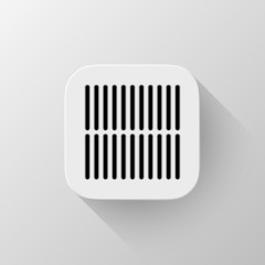White Technology App Icon Template
