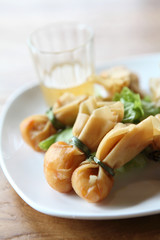 Wonton Oriental deep fried wontons