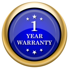1 year warranty icon